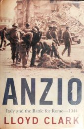 book Anzio  Italy and the Battle for Rome, 1944