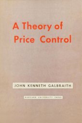 book A Theory of Price Control