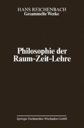 book Philosophie der Raum-Zeit-Lehre