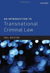 book An Introduction to Transnational Criminal Law