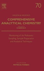 book Monitoring of Air Pollutants Sampling, Sample Preparation and Analytical Techniques