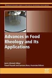 book Advances in Food Rheology and its Applications