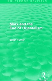 book Marx and the End of Orientalism