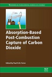 book Absorption-Based Post-combustion Capture of Carbon Dioxide