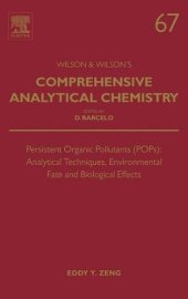 book Persistent Organic Pollutants (POPs): Analytical Techniques, Environmental Fate and Biological Effects