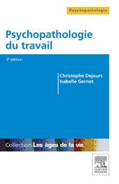 book Psychopathologie du Travail