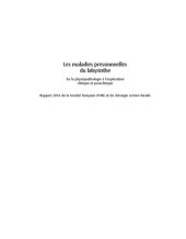 book Les Maladies Pressionnelles du Labyrinthe. De la Physiopathologie `L'exploration Clinique et Paraclinique