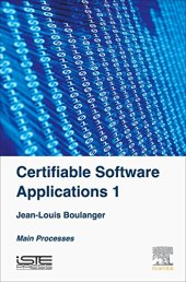 book Certifiable Software Applications 1. Main Processes