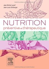 book Nutrition Préventive et Thérapeutique