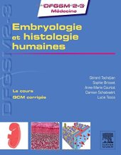 book Embryologie et Histologie Humaines