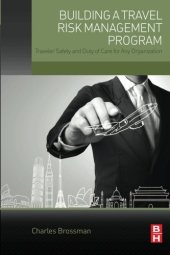 book Building a Travel Risk Management Program. Traveler Safety and Duty of Care for Any Organization