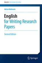 book English for Writing Research Papers 