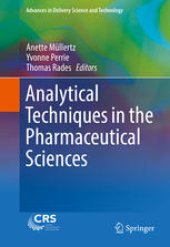 book Analytical Techniques in the Pharmaceutical Sciences