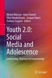 book Youth 2.0: Social Media and Adolescence: Connecting, Sharing and Empowering