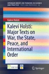 book Kalevi Holsti: Major Texts on War, the State, Peace, and International Order