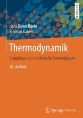 book Thermodynamik: Grundlagen und technische Anwendungen