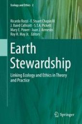 book Earth Stewardship: Linking Ecology and Ethics in Theory and Practice