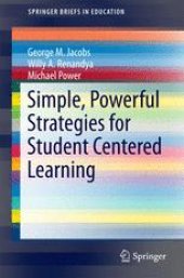 book Simple, Powerful Strategies for Student Centered Learning