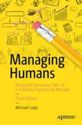 book Managing Humans: Biting and Humorous Tales of a Software Engineering Manager