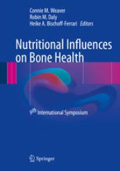 book Nutritional Influences on Bone Health: 9th International Symposium