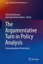 book The Argumentative Turn in Policy Analysis: Reasoning about Uncertainty