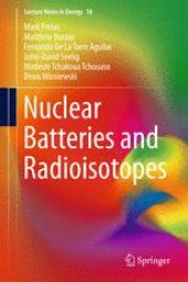 book Nuclear Batteries and Radioisotopes