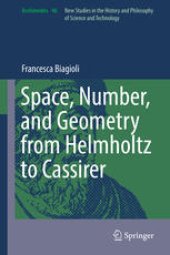 book Space, Number, and Geometry from Helmholtz to Cassirer