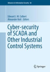 book Cyber-security of SCADA and Other Industrial Control Systems