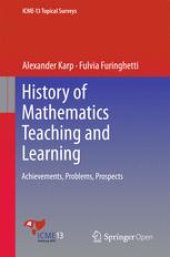 book History of Mathematics Teaching and Learning: Achievements, Problems, Prospects