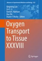 book Oxygen Transport to Tissue XXXVIII