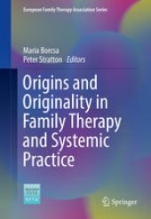 book Origins and Originality in Family Therapy and Systemic Practice