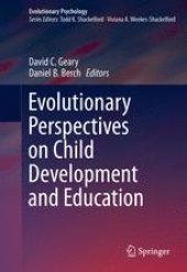 book Evolutionary Perspectives on Child Development and Education