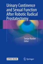 book Urinary Continence and Sexual Function After Robotic Radical Prostatectomy