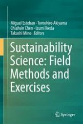 book Sustainability Science: Field Methods and Exercises