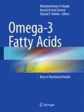 book Omega-3 Fatty Acids: Keys to Nutritional Health