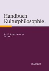 book Handbuch Kulturphilosophie