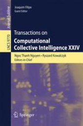 book Transactions on Computational Collective Intelligence XXIV