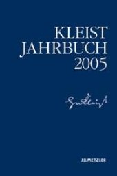 book Kleist-Jahrbuch 2005