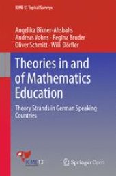 book Theories in and of Mathematics Education: Theory Strands in German Speaking Countries