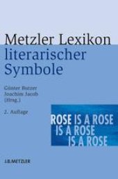 book Metzler Lexikon literarischer Symbole