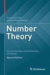 book Number Theory: An Introduction via the Density of Primes