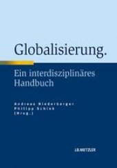 book Globalisierung: Ein interdisziplinäres Handbuch