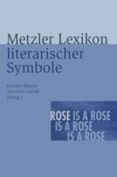 book Metzler Lexikon literarischer Symbole