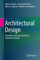 book Architectural Design: Conception and Specification of Interactive Systems