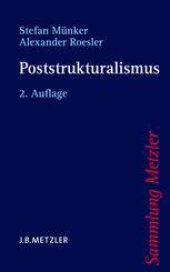 book Poststrukturalismus