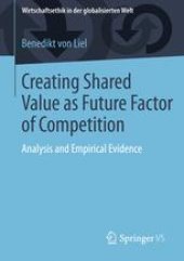 book Creating Shared Value as Future Factor of Competition: Analysis and Empirical Evidence