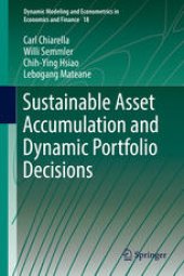 book Sustainable Asset Accumulation and Dynamic Portfolio Decisions