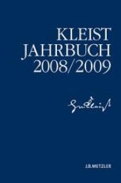 book Kleist-Jahrbuch 2008/09