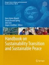 book Handbook on Sustainability Transition and Sustainable Peace 