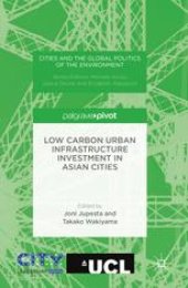 book Low Carbon Urban Infrastructure Investment in Asian Cities